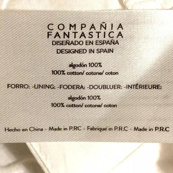 Compania Fauve Ruffle-Sleeve Mini Dress NWT - Picture 6 of 10